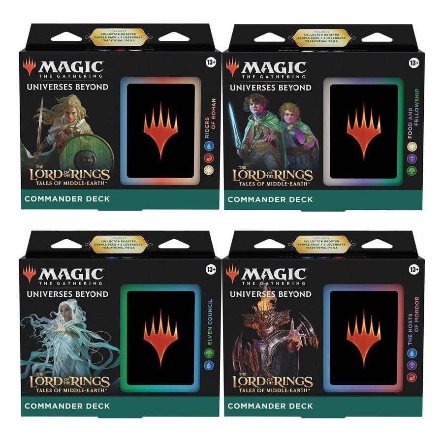 The Lord of the Rings: Tales of Middle-earth - Commander Decks Box