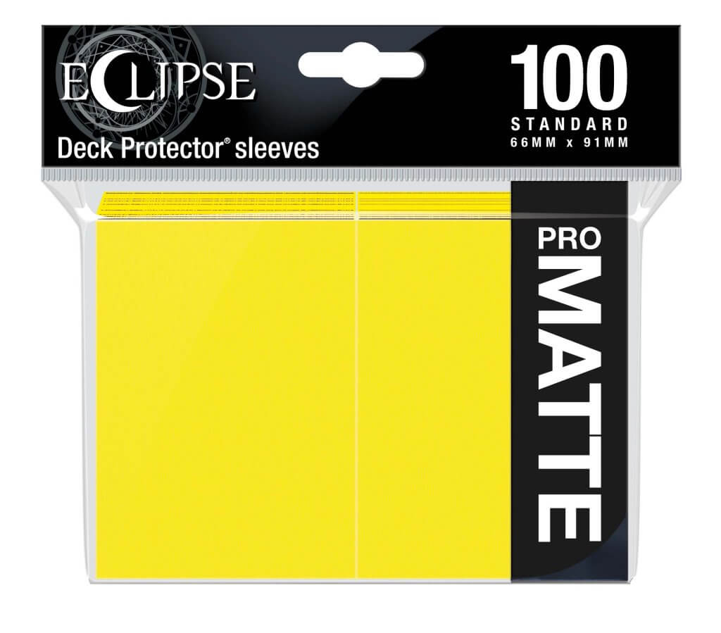Deck Protector Standard - Matt 100ct Eclipse Yellow