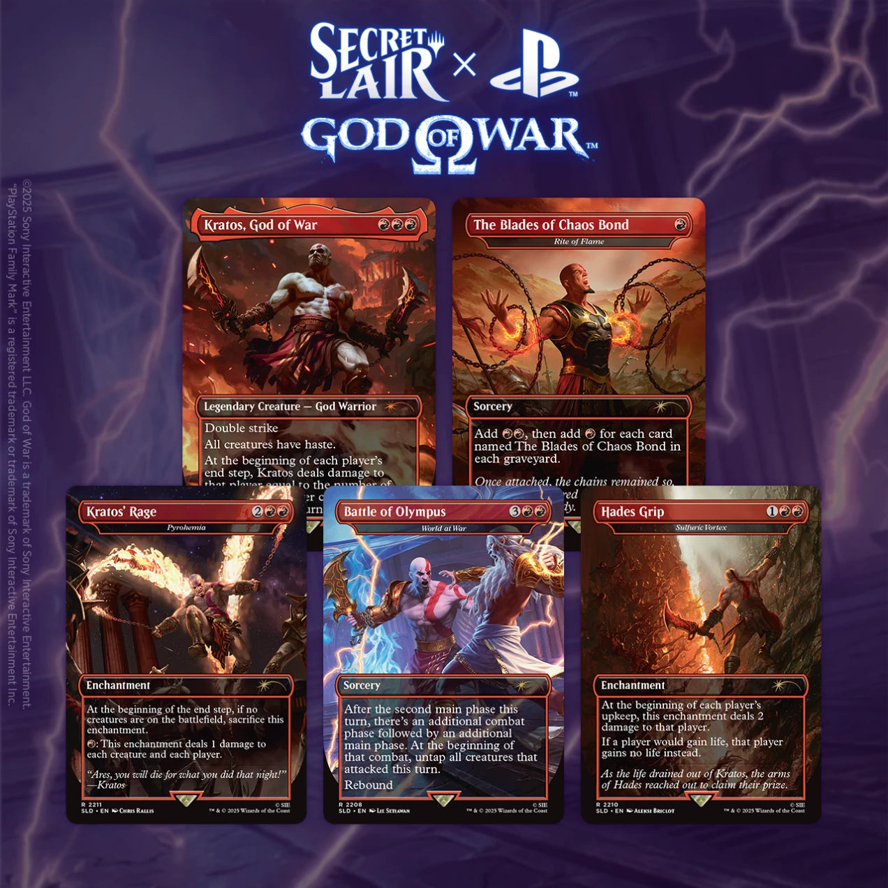 Secret Lair x God of War: Greek (Non Foil)