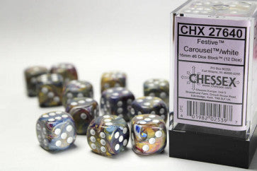 Chessex 16mm D6 Dice Block