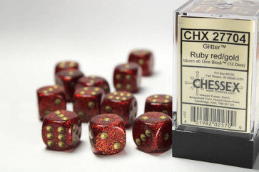 Chessex 16mm D6 Dice Block