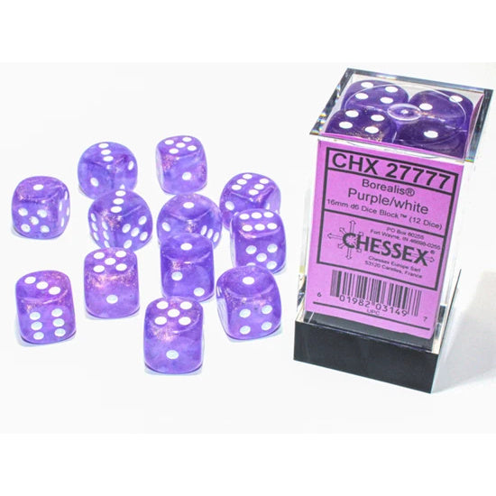 Chessex 16mm D6 Dice Block