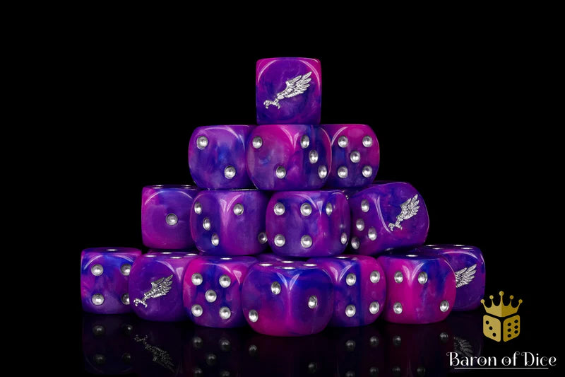 Children Of Profligacy Dice - Gold Inlay