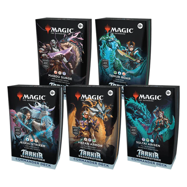 Tarkir: Dragonstorm Commander Decks Box