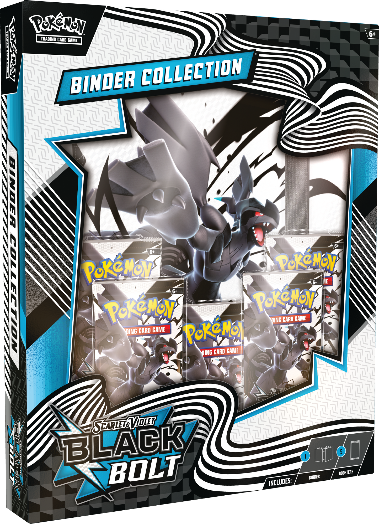Pokemon TCG Scarlet Violet—Black Bolt Binder Collection (Preorder)