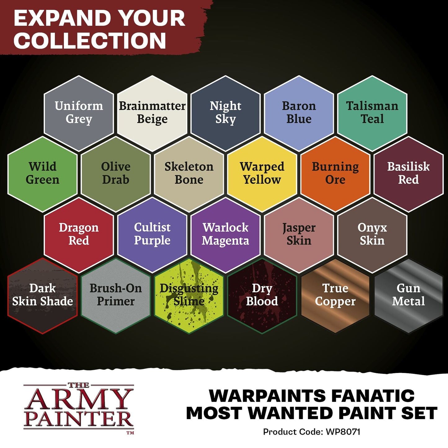 Warpaints Fanatic: Most Wanted Paint Set
