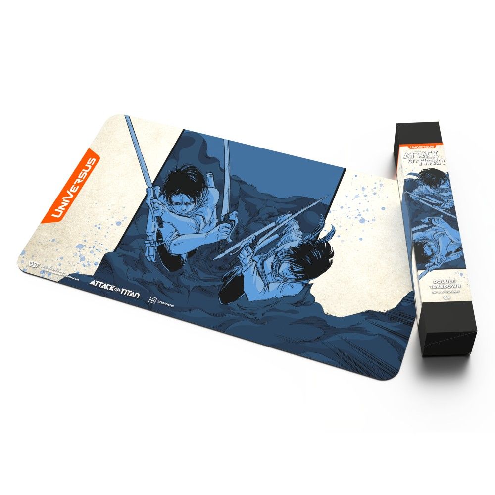 UniVersus Playmat: Attack on Titan – Origins of Power – Double Takedown
