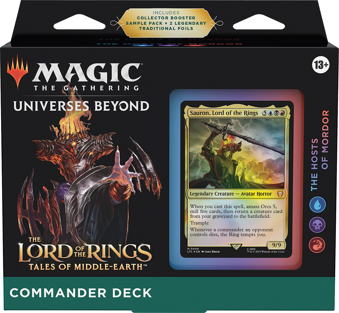 The Lord of the Rings: Tales of Middle-earth - Commander Deck The Hosts of Mordor