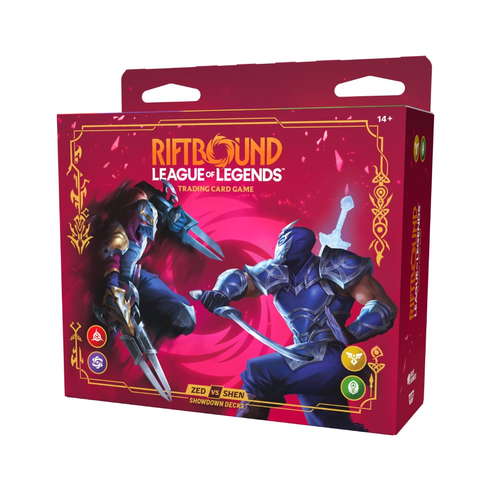 League of Legends TCG – Showdown Deck Display – Vendetta: Zed vs Shen