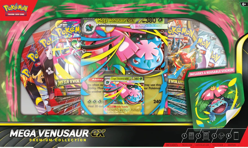 Mega Venusaur ex Premium Collection Box