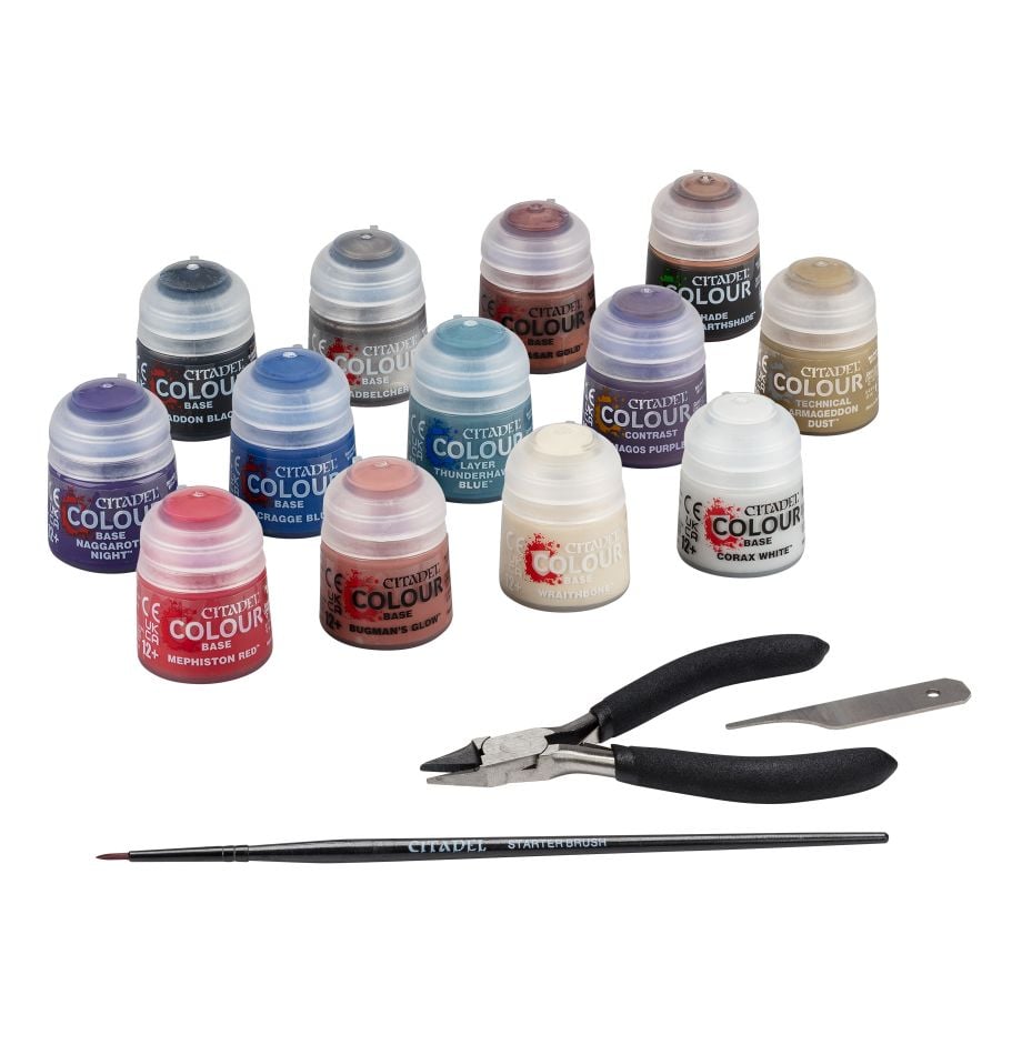 Warhammer 40K Paints + Tools