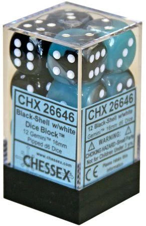 Chessex 16mm D6 Dice Block