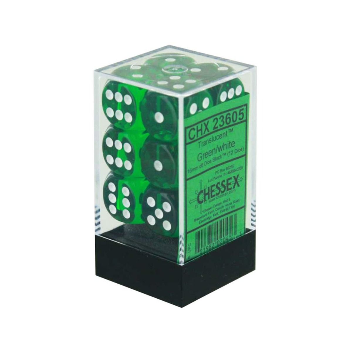 Chessex 16mm D6 Dice Block