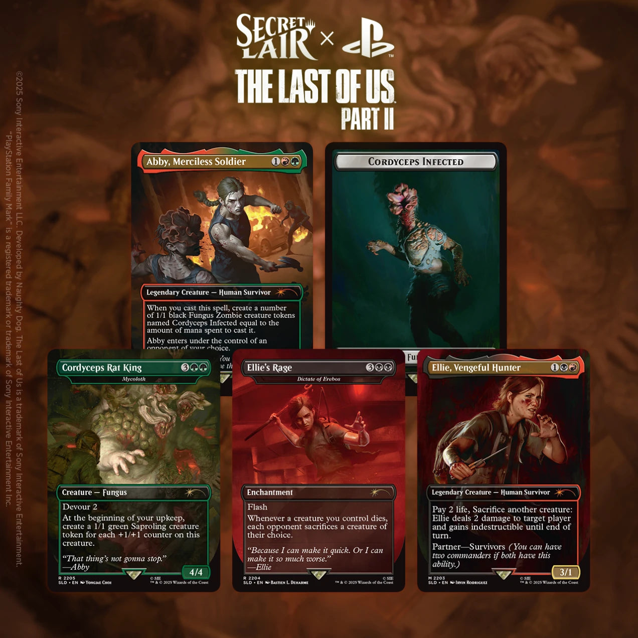 Secret Lair x The Last of Us Part II (Non Foil)