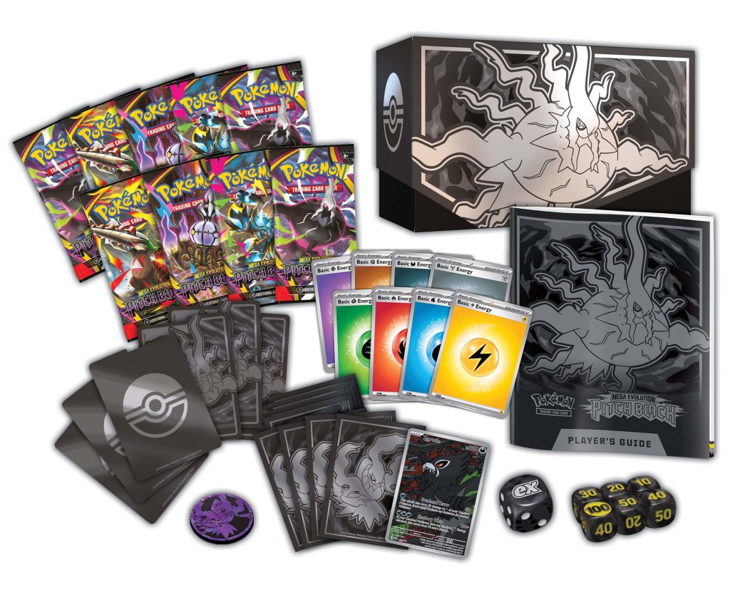 Mega Evolutions Pitch Black Elite Trainer Box (preorder)
