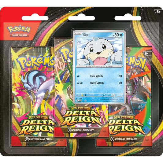 Mega Evolutions Delta Reign Three Booster Blister (preorder)