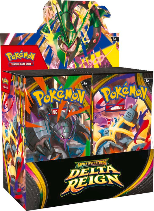 Mega Evolutions 6 Delta Reign Booster Box (preorder)