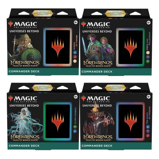 The Lord of the Rings: Tales of Middle-earth - Commander Decks Box