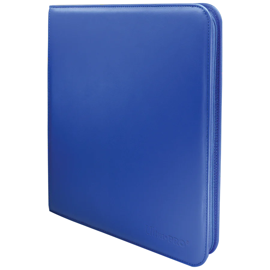 ULTRA PRO Vivid 12-Pocket Zippered PRO-Binder Blue