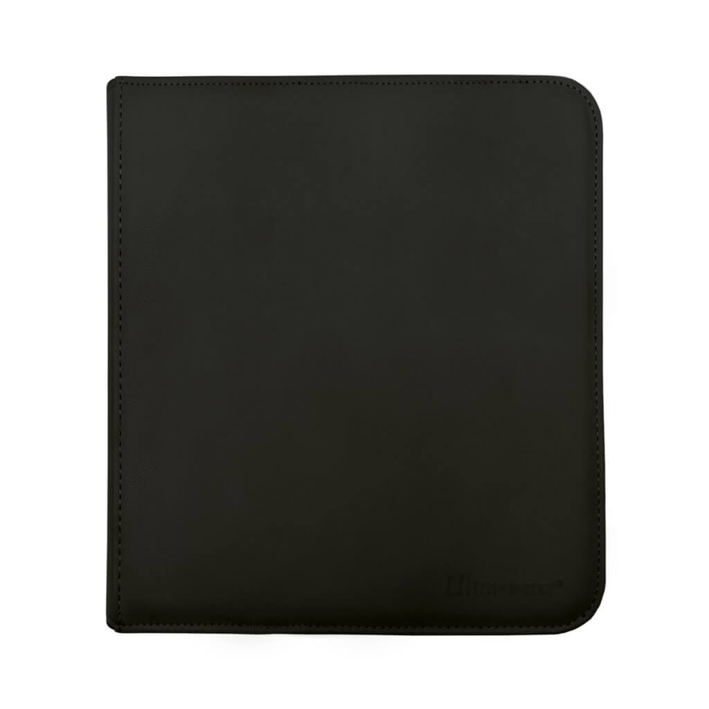ULTRA PRO Vivid 12-Pocket Zippered PRO-Binder Black