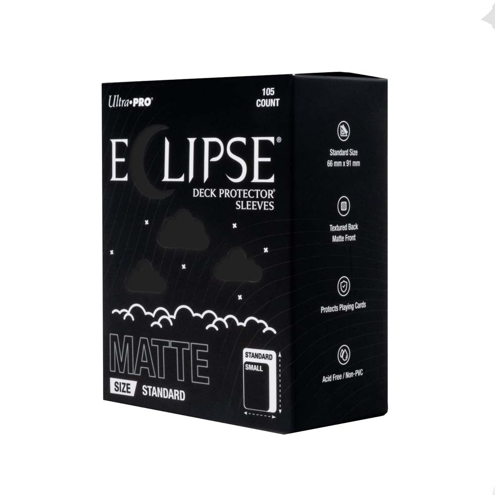 Ultra Pro - Eclipse Matte Standard Deck Protector Jet Black