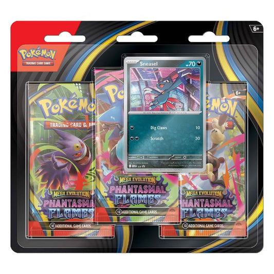 Mega Evolutions 2 Phantasmal Flames Three booster blister