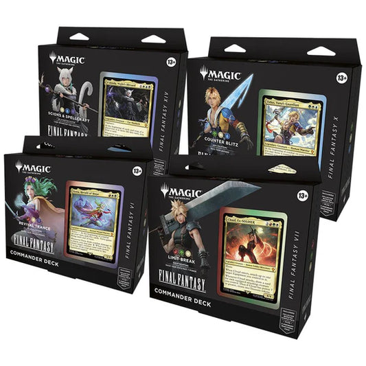Final Fantasy Commander Decks (Set of 4)