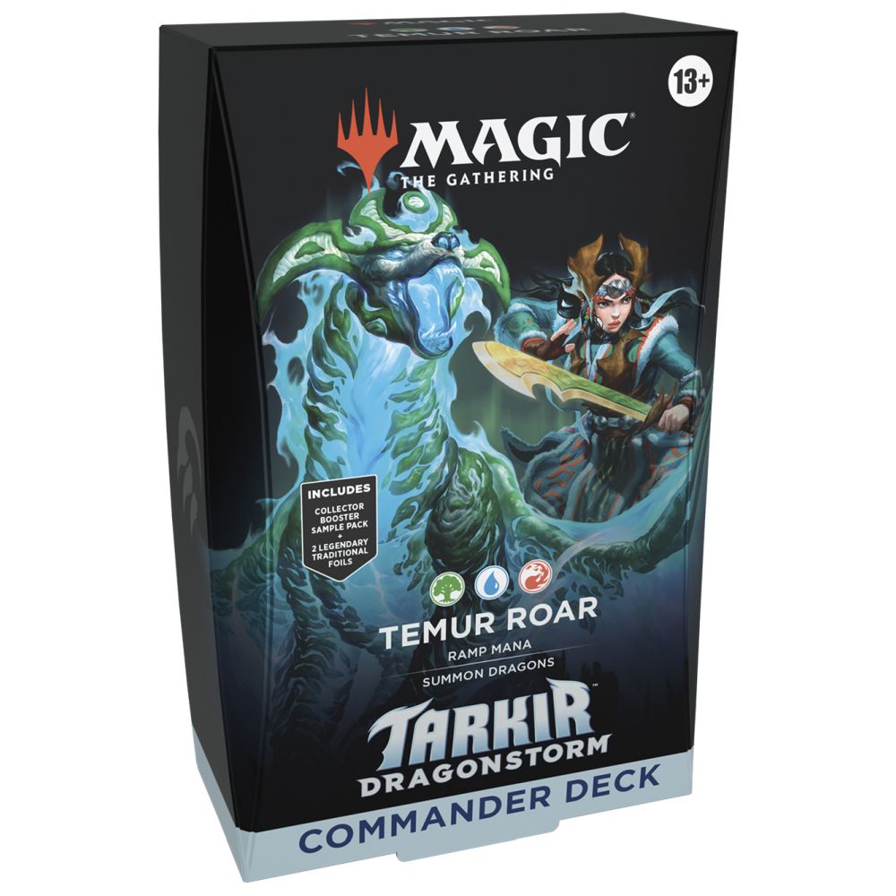 Tarkir: Dragonstorm Commander Decks Temur Roar