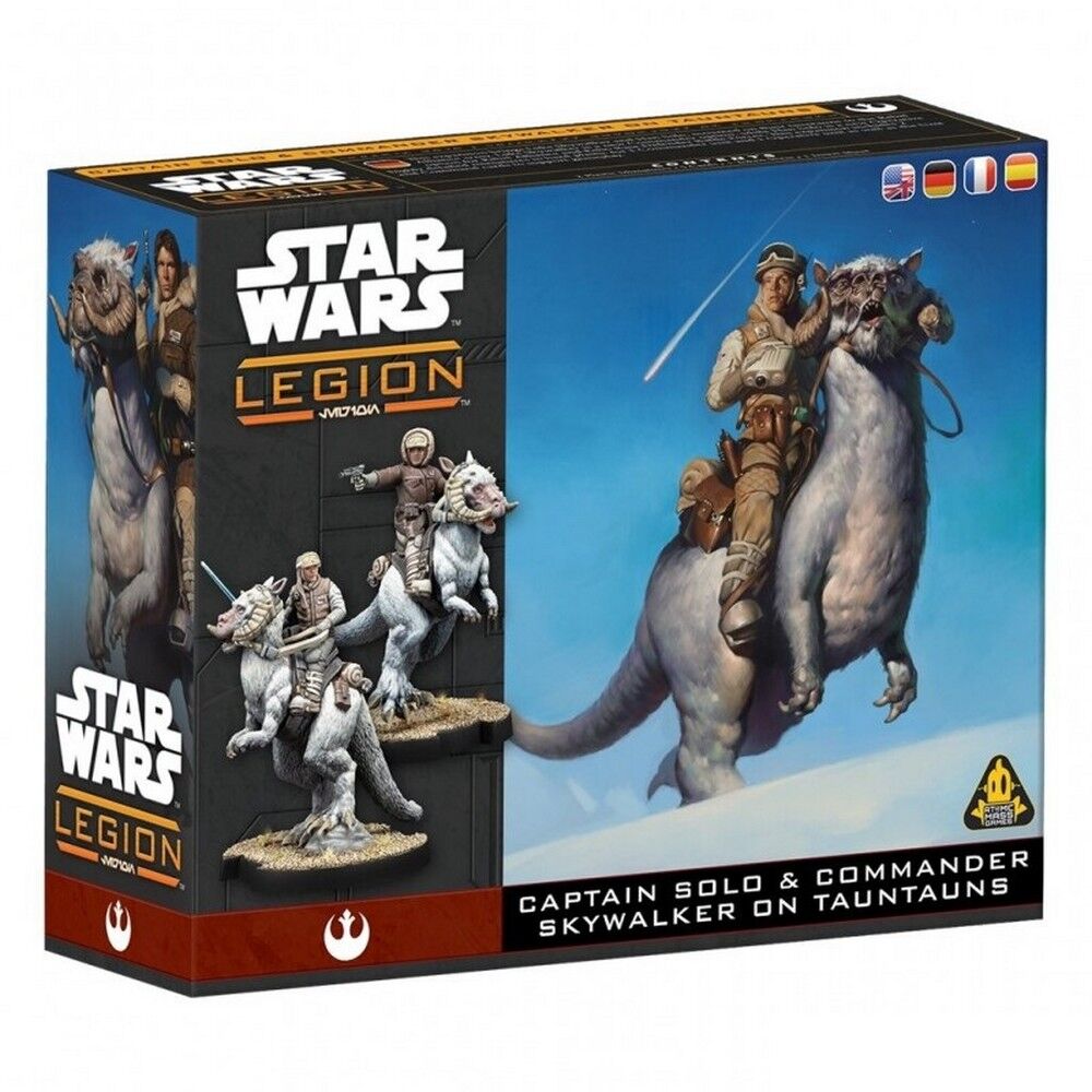 Captain Solo & Commander Skywalker on Tauntauns