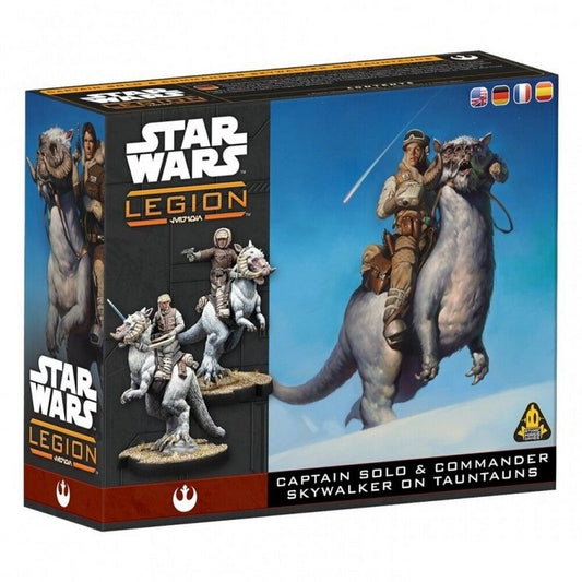 Captain Solo & Commander Skywalker on Tauntauns
