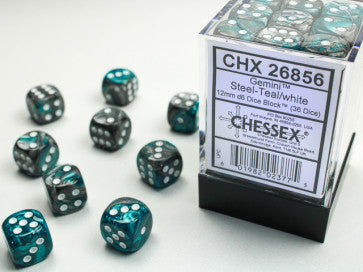 Chessex 12mm D6 Dice Block