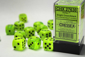 Chessex 16mm D6 Dice Block