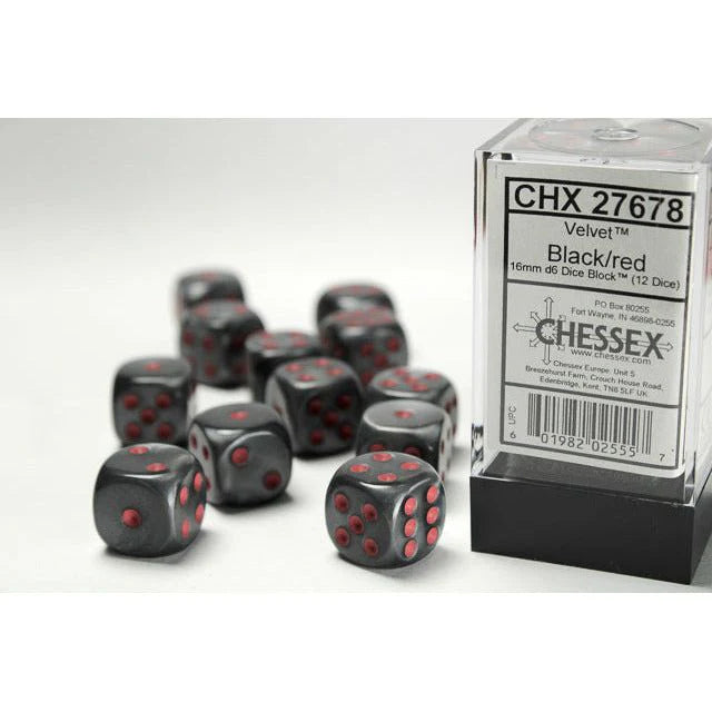 Chessex 16mm D6 Dice Block
