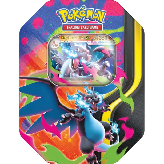 Mega Charizard ex Tins [Assorted] (Preorder)