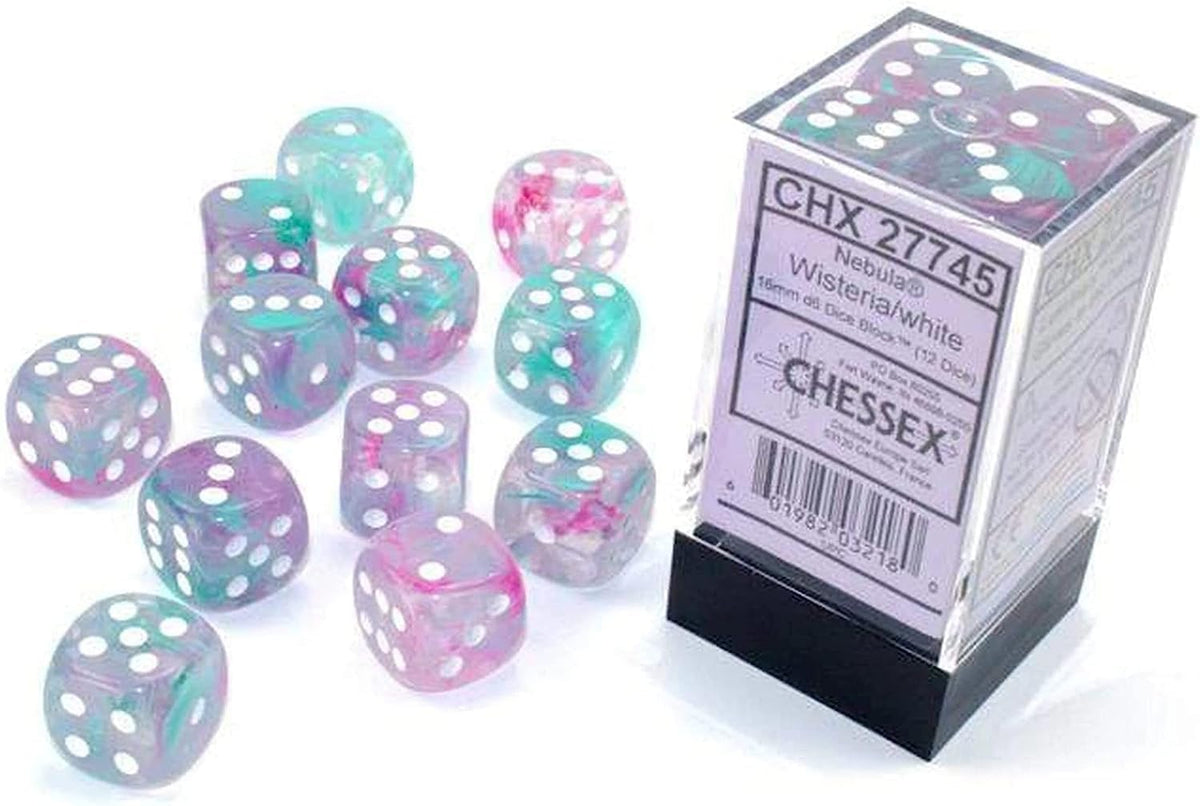 Chessex 16mm D6 Dice Block