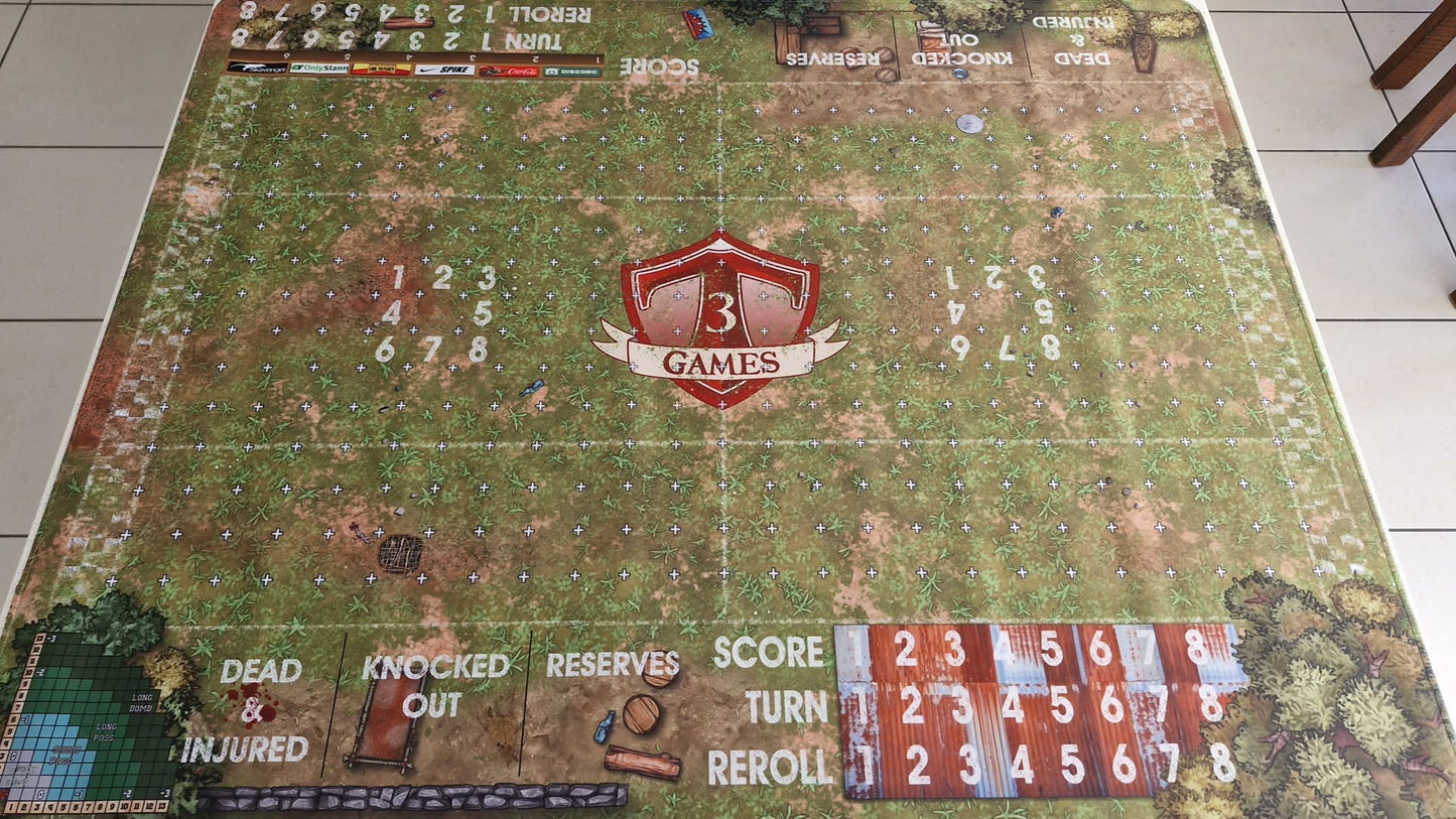 T3 Games Battle Football Pitch