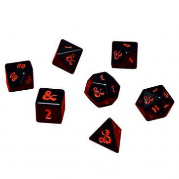 Ultra Pro Heavy Metal 7-Dice Set for Dungeons & Dragons (WSL)