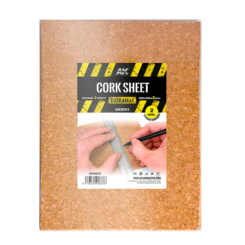 Coarse Grained Cork Sheet