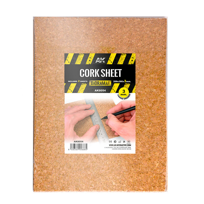 Coarse Grained Cork Sheet