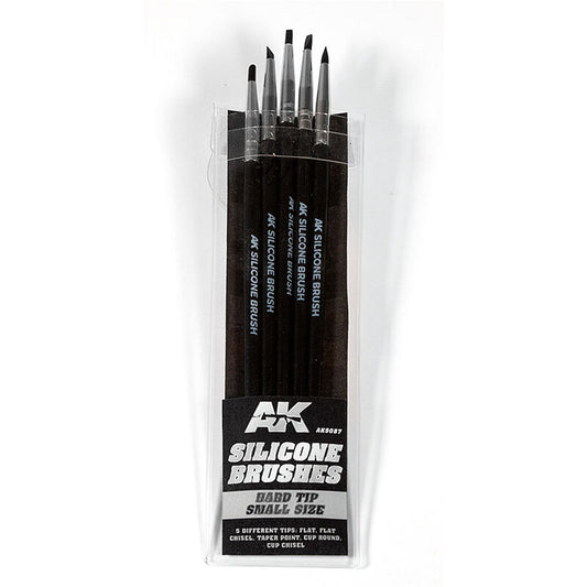 Silicone Brushes Hard Tip Small Size