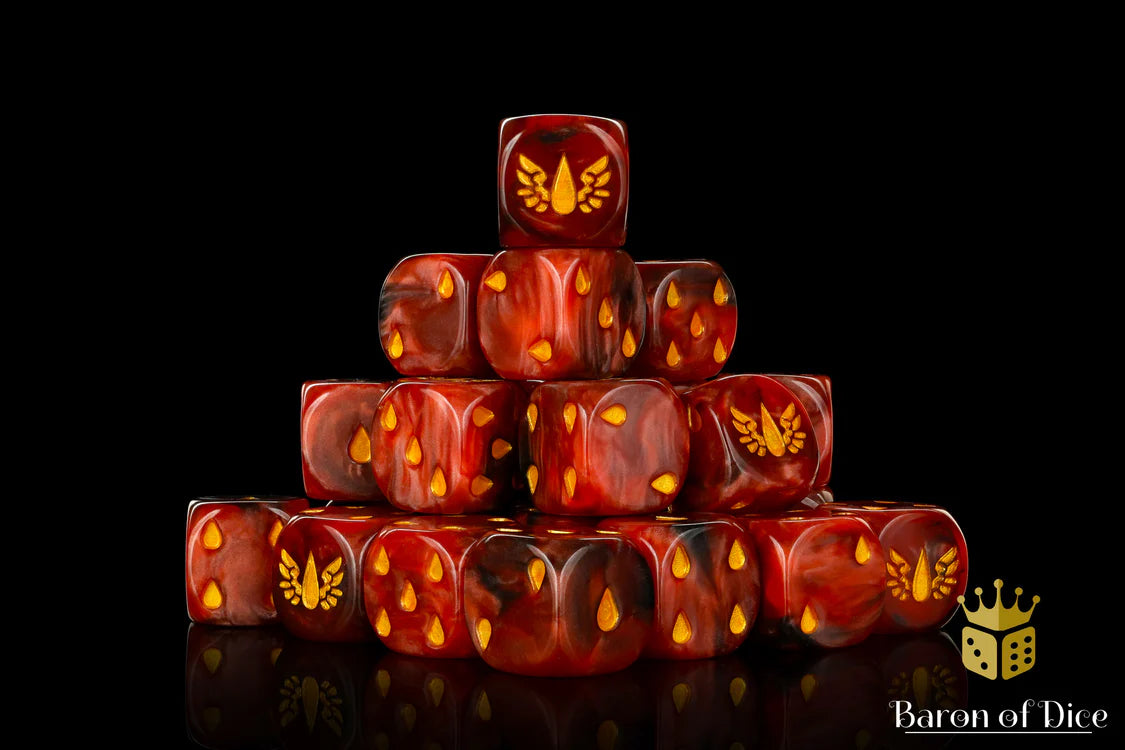 Blood Drop Dice