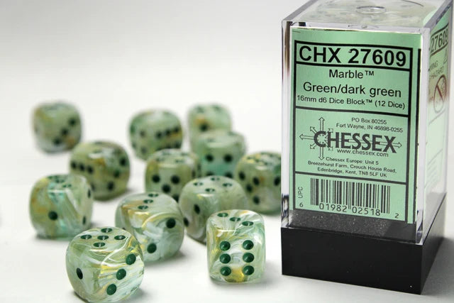 Chessex 16mm D6 Dice Block