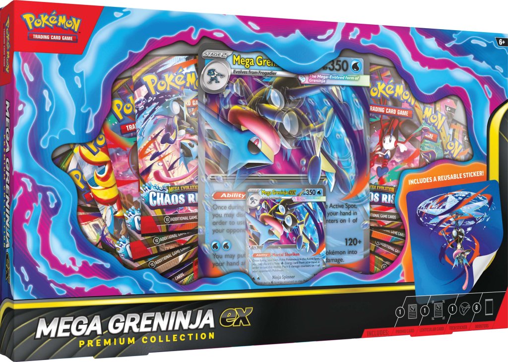 Mega Greninja ex Premium Collection (preorder)