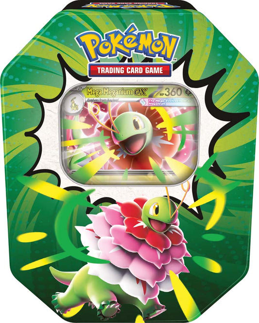 Mega Evolution 2.5 Ascended Heroes Tin Mega Meganium