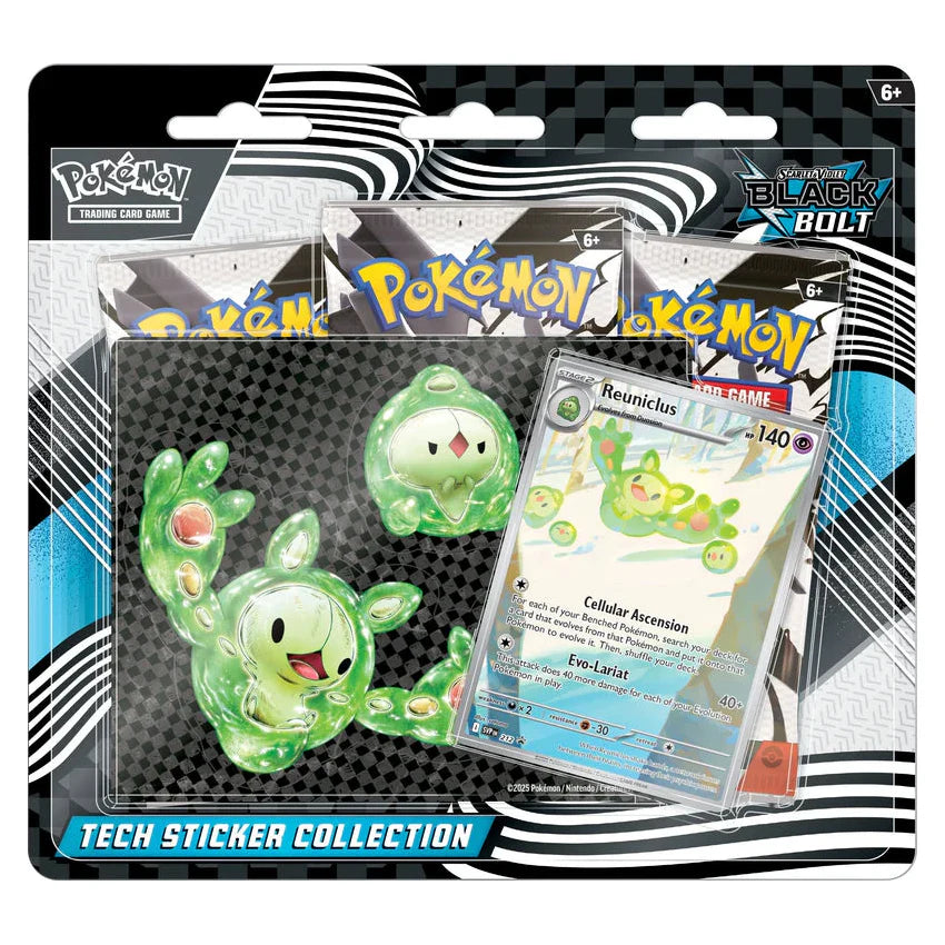 Scarlet & Violet Black Bolt Tech Sticker Blister (Preorder)