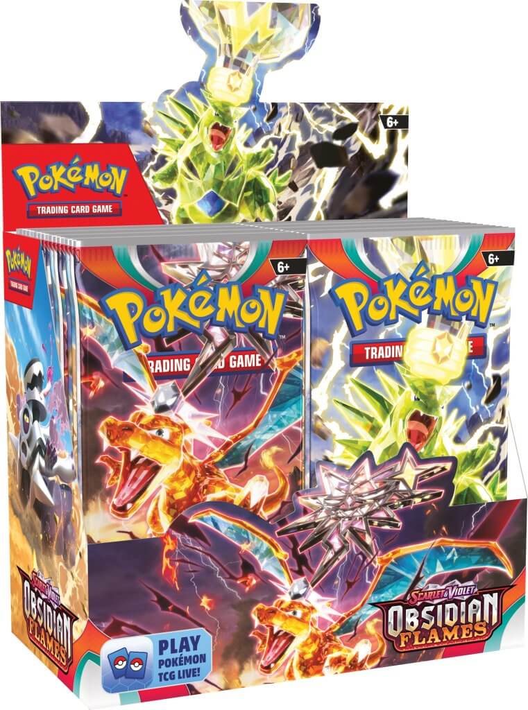 Pokemon TCG Scarlet & Violet: Obsidian Flames Booster