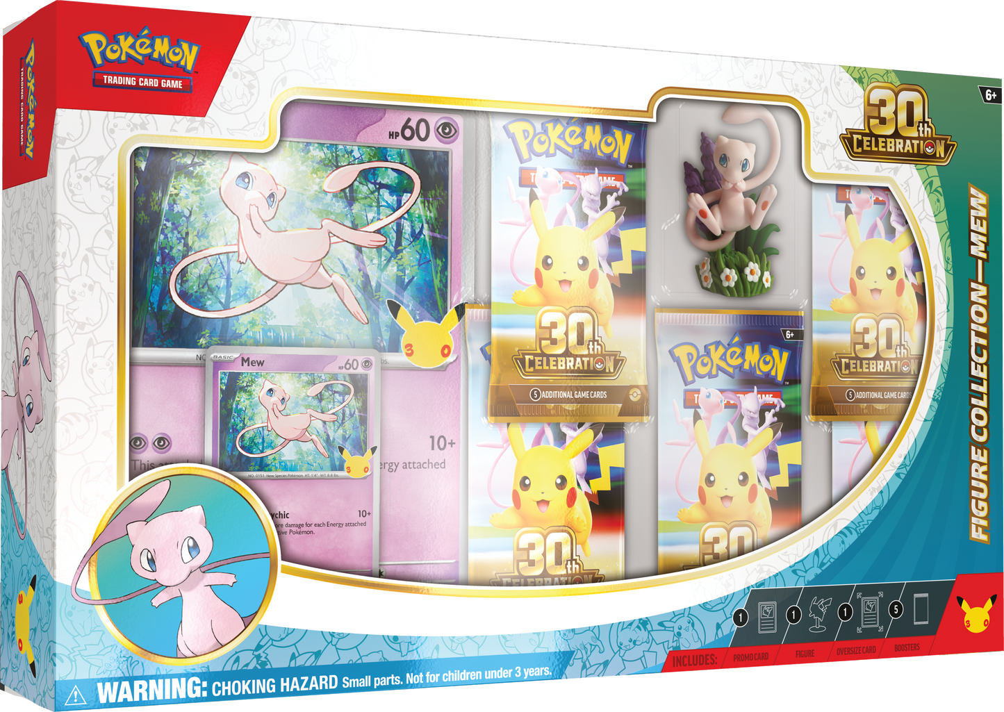 Pokemon 30th Celebration Figure Collection Mew/Mewtwo [Assorted] (Preorder)