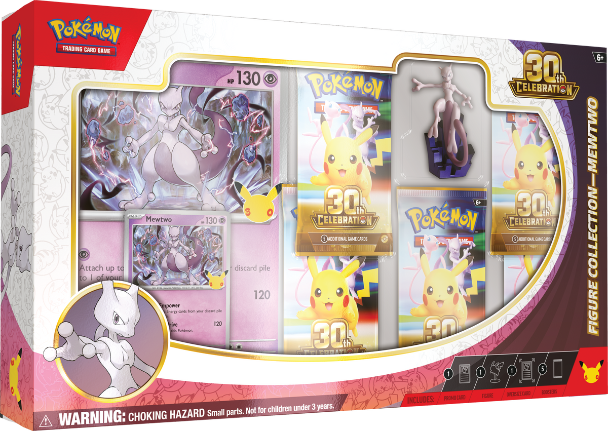 Pokemon 30th Celebration Figure Collection Mew/Mewtwo [Assorted] (Preorder)