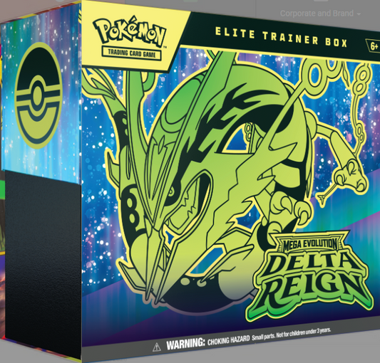Mega Evolutions Delta Reign Elite Trainer Box (preorder)