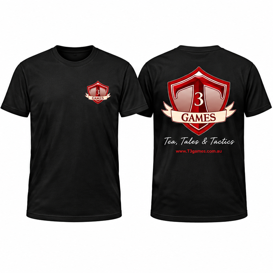 T3 Games T-shirt Black